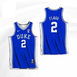 Mens Youths Cooper Flagg Jersey Stitched Blue
